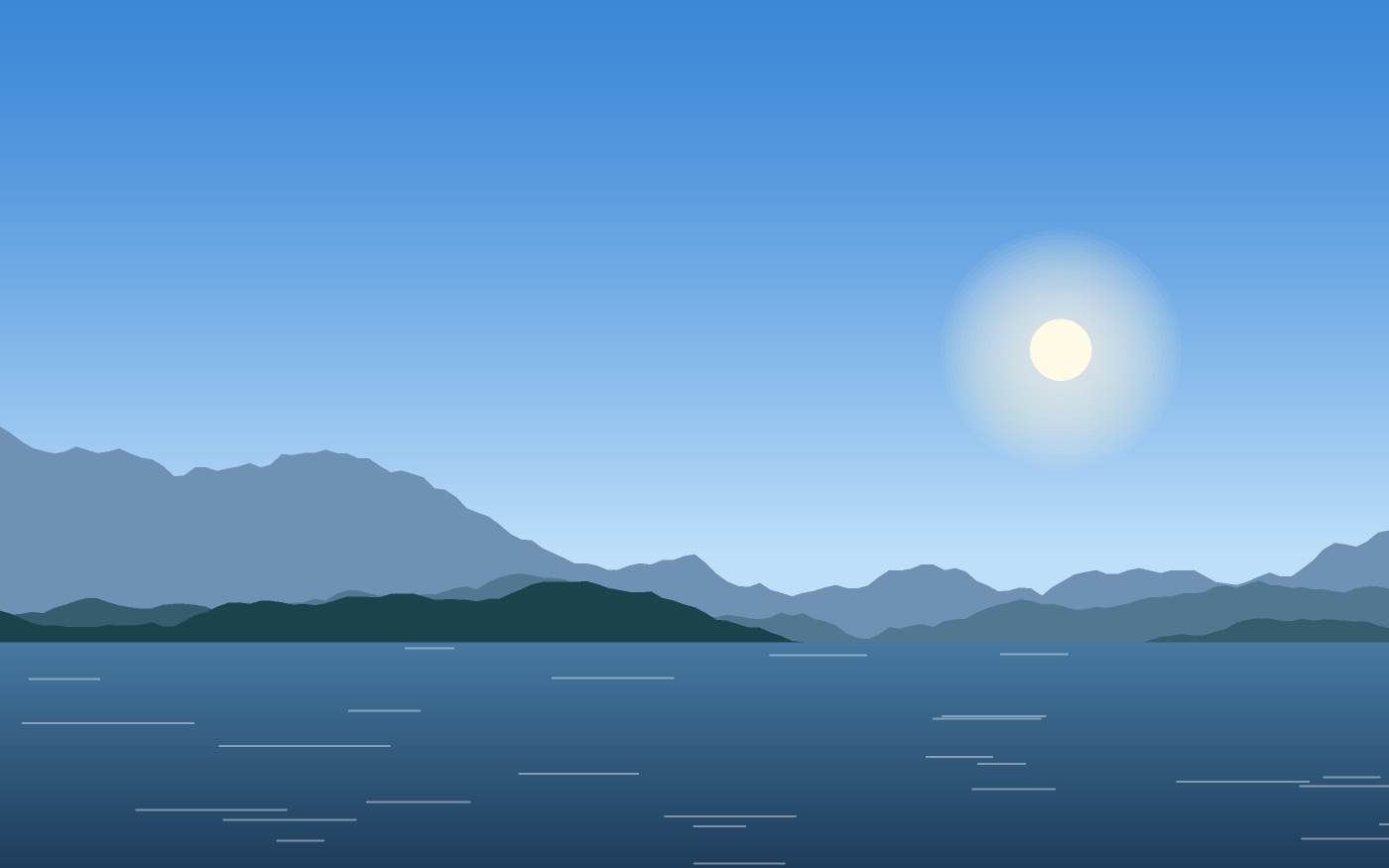 Landschapsillustratie