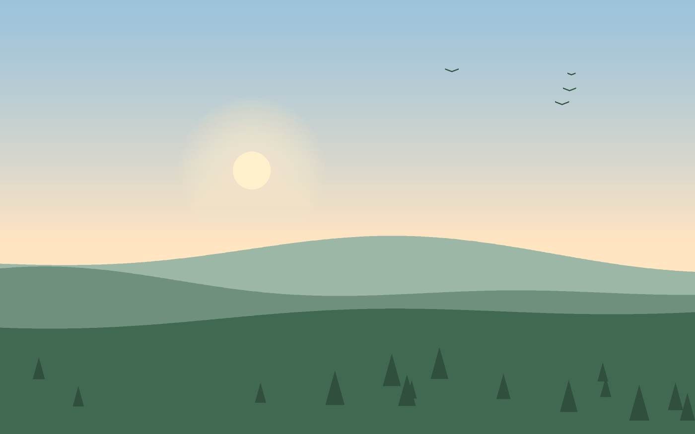 Landskabsillustration