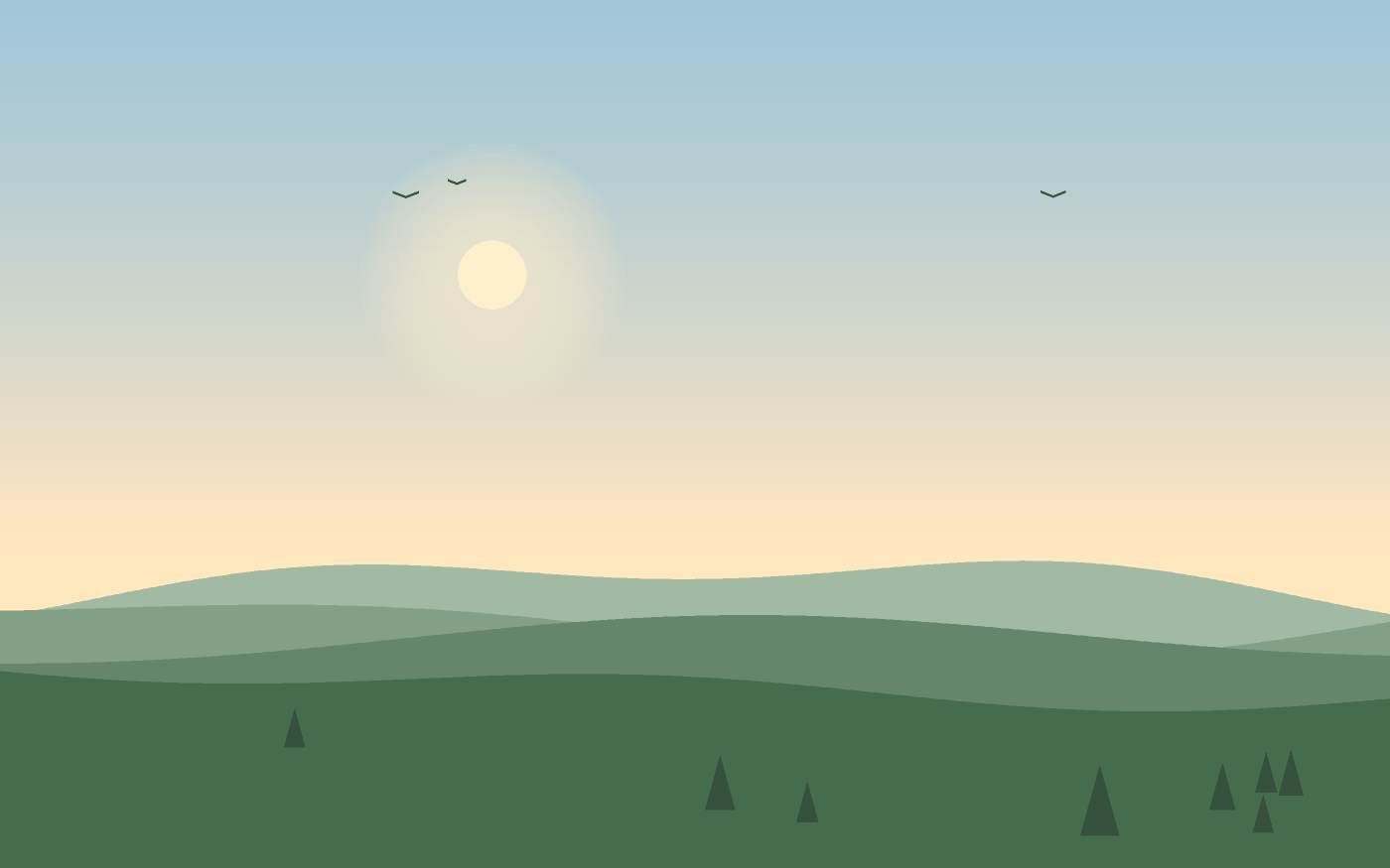 Landskabsillustration