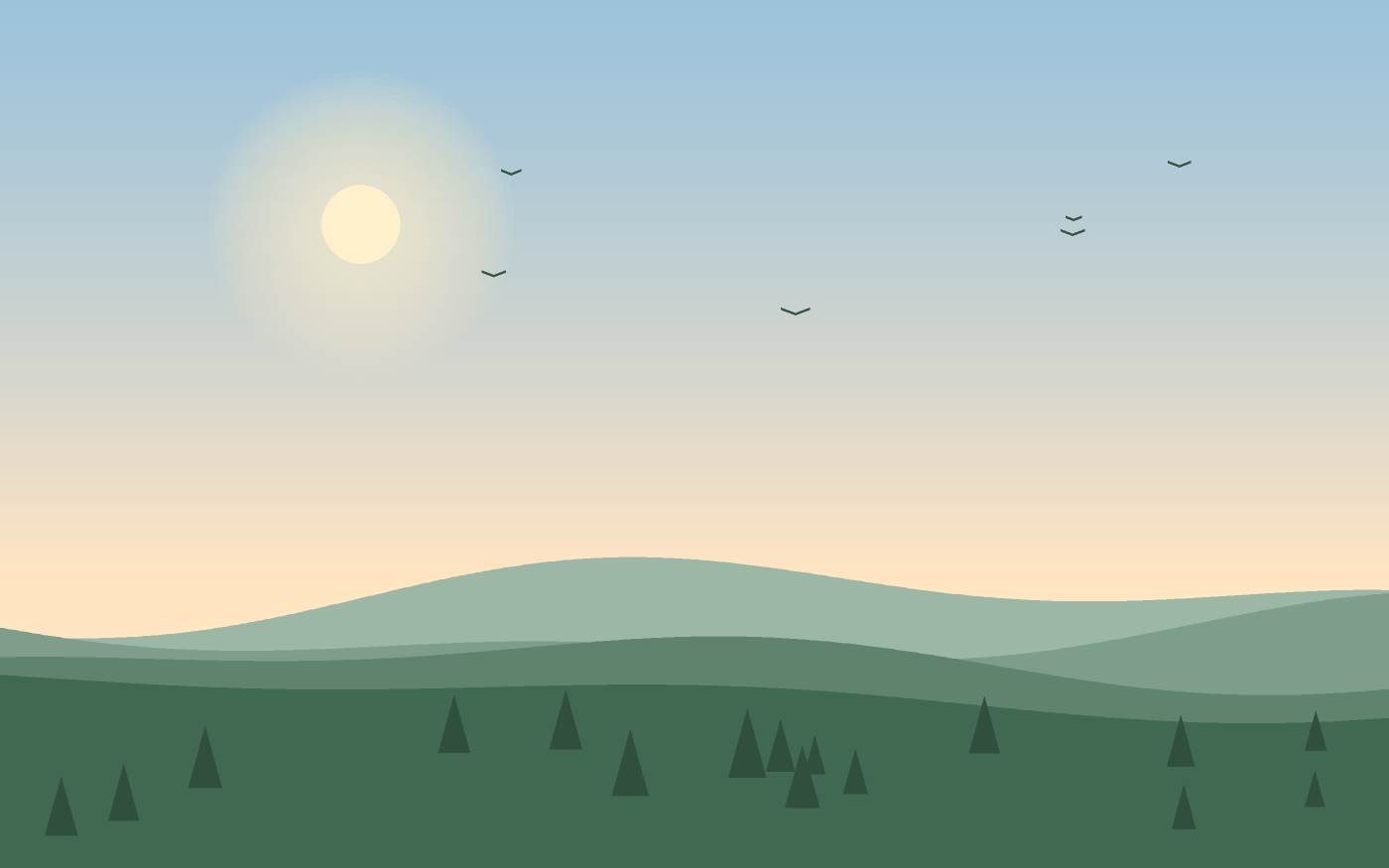 Illustration de paysage
