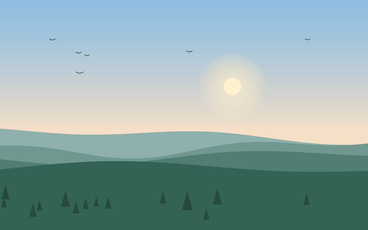 Illustration de paysage