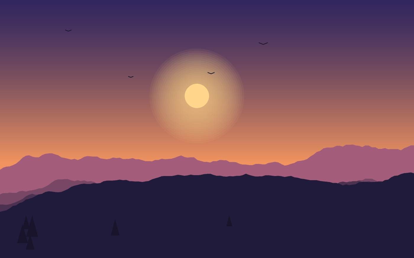 Illustration de paysage