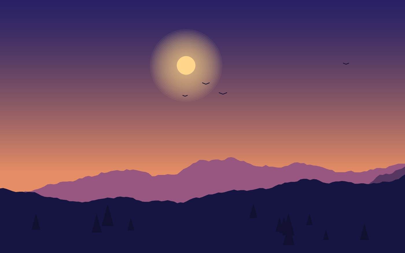 Illustration de paysage