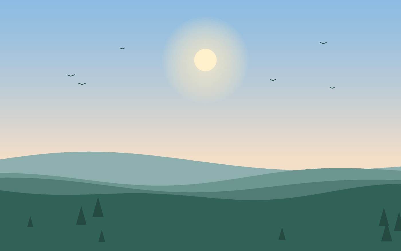 Ilustracja krajobrazu