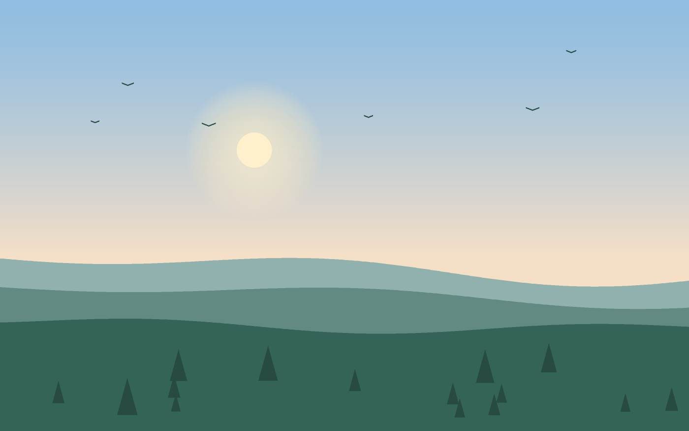 Landskapsillustration