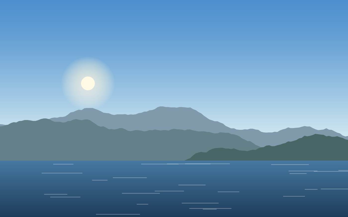 Landskapsillustration