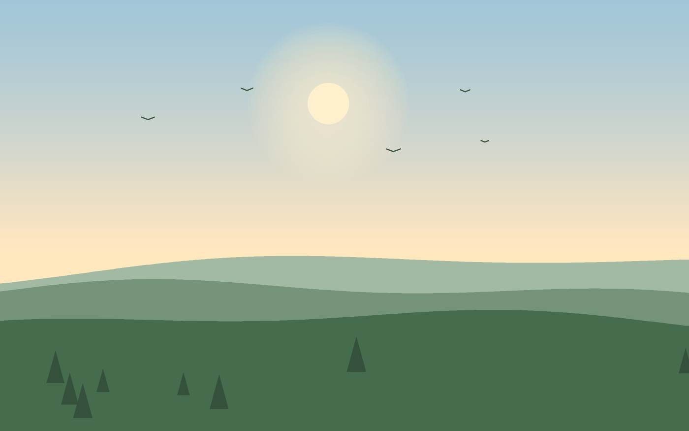Landskapsillustration