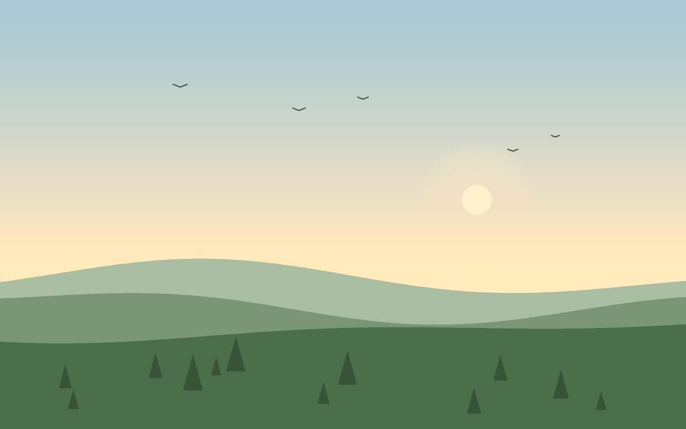 Landscape illustration